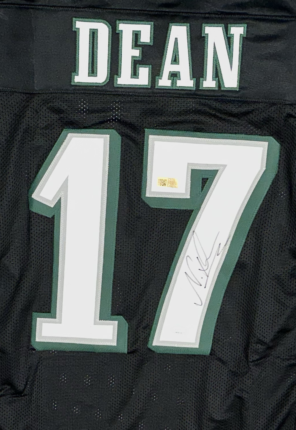 Nakobe Dean Signed Custom Philadelphia Football Jersey (PIA)