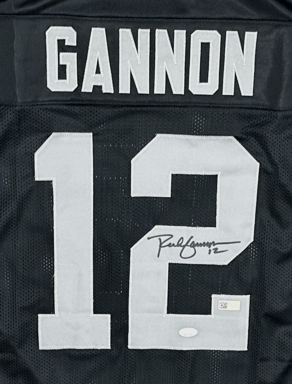 Rich Gannon Oakland Signed Custom Football Jersey (PIA)