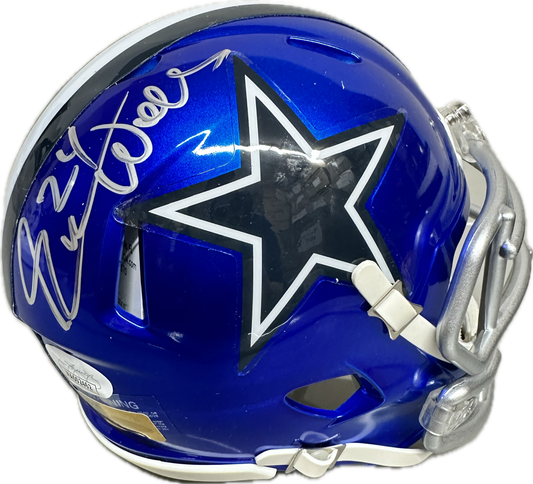 Everson Walls Signed Dallas Mini Helmet Flash Speed Football Helmet (JSA)