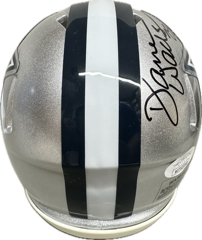 Darren Woodson Dallas Speed Signed Mini Football Helmet (JSA/PIA)