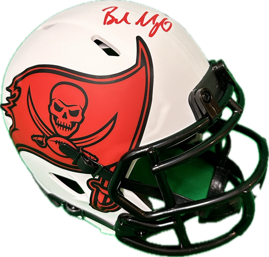 Baker Mayfield Tampa Bay Signed Lunar Mini Football Helmet (PIA/JSA)