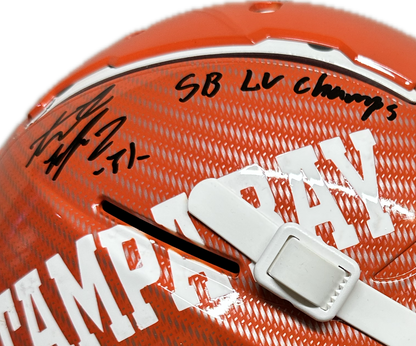 Antoine Winfield Jr. Tampa Full Flex Size Football Helmet (PIA/JSA) SB Champs