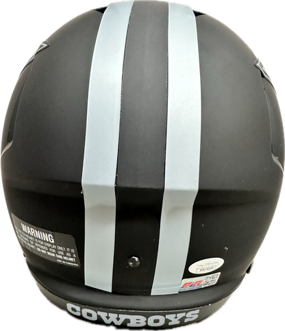 DeMarcus Lawrence Dallas Eclipse Full Size Speed Rep Football Helmet (JSA)