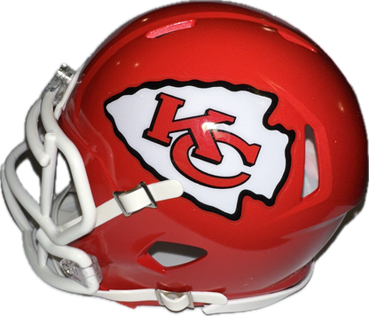 Willie Gay Kansas City Signed Mini Football Helmet (JSA)