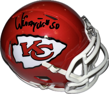 Willie Gay Kansas City Signed Mini Football Helmet (JSA)