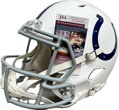 Jonathan Taylor Indianapolis  Full Size Football Helmet (JSA)