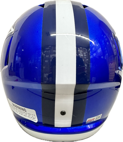 Trevon Diggs Dallas Full Size Speed Rep Flash Football Helmet (PIA)