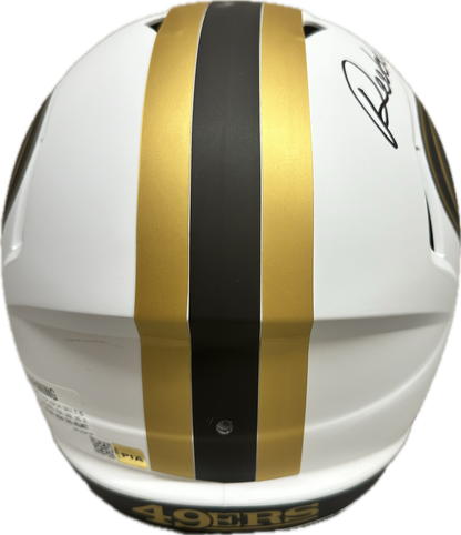Deebo Samuel San Fransisco Full Size Lunar Eclipse Speed Rep Lunar Football Helmet (JSA)