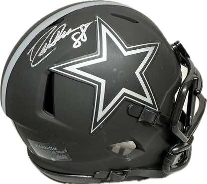 Drew Pearson Dallas Eclipse Signed Mini Football Helmet (JSA)
