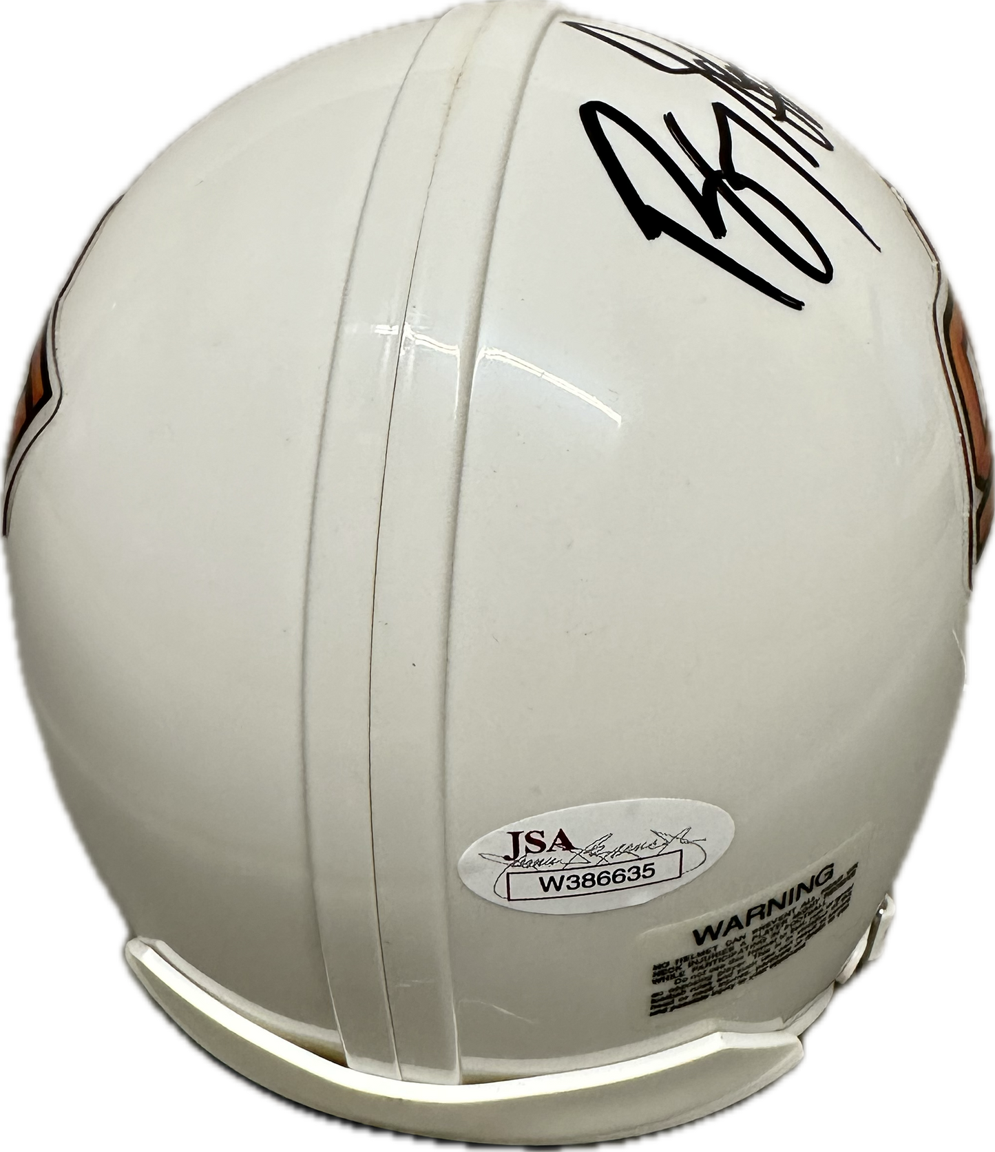 Barry Sanders OSU Signed Mini Football Helmet (JSA)