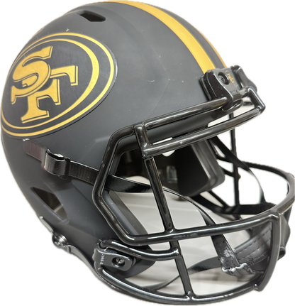 Deebo Samuel San Fransisco Full Size Eclipse Speed Rep Football Helmet (JSA)