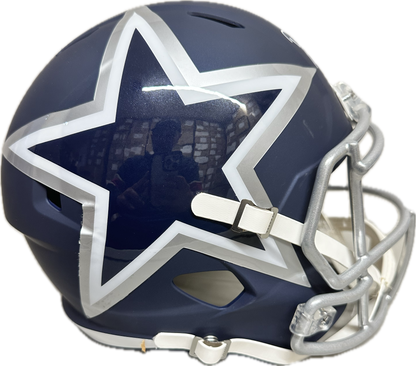 Darren Woodson Dallas Full Size Speed AMP Football Helmet (JSA)