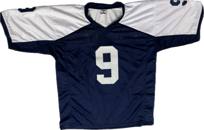 Tony Romo Custom Dallas Autographed Football Jersey (JSA)