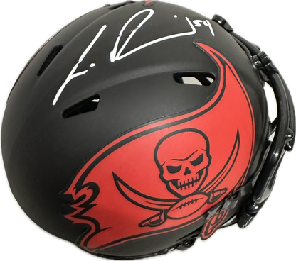 Lavante David Tampa Bay Eclipse Signed Mini Football Helmet (JSA)
