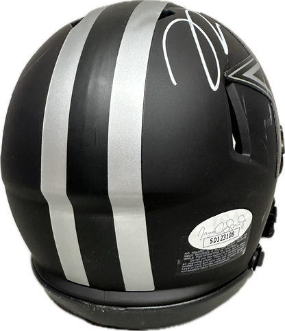 Trevon Diggs Dallas Eclipse Signed Mini Football Helmet (JSA)