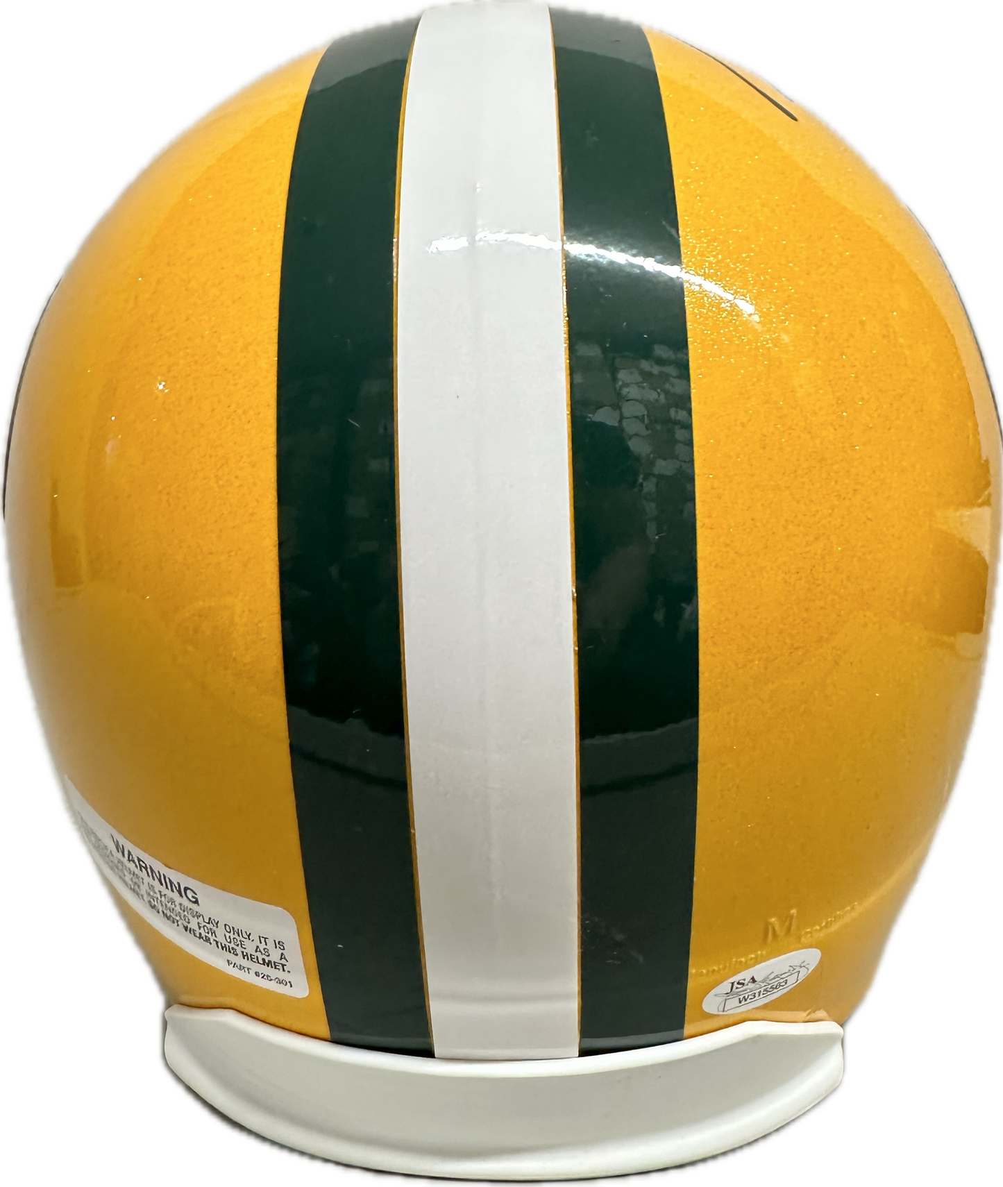 Bart Starr Green Bay Full Size Home Speed Football Helmet (JSA)