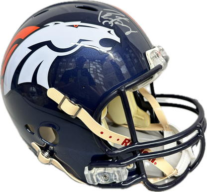 Peyton Manning Denver Signed Full Size Football Helmet (JSA)