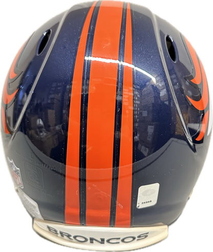 Peyton Manning Denver Signed Full Size Football Helmet (JSA)