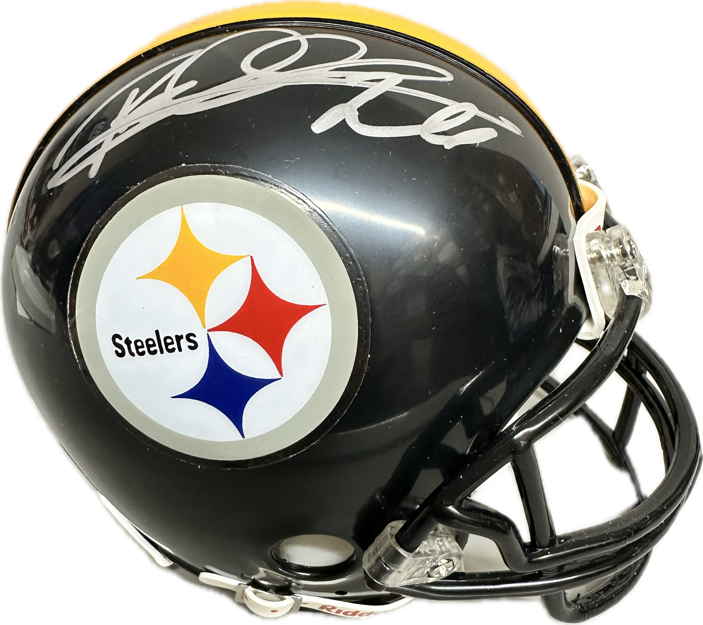 Rod Woodson Pittsburgh Signed Mini Football Helmet (JSA)
