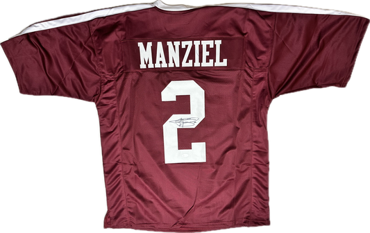 Johnny Manziel Signed Custom Football Jersey (JSA)