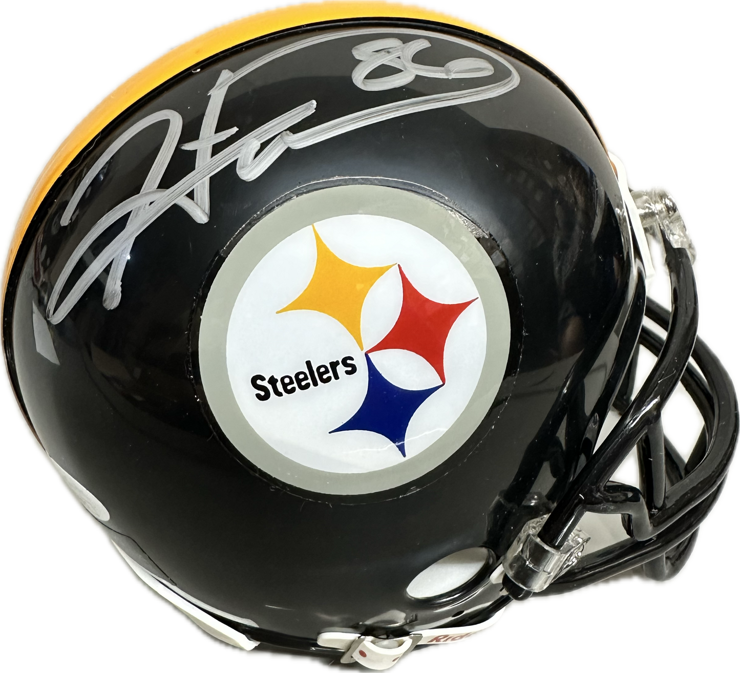 Hines Ward Pittsburgh Signed Mini Football Helmet (JSA)