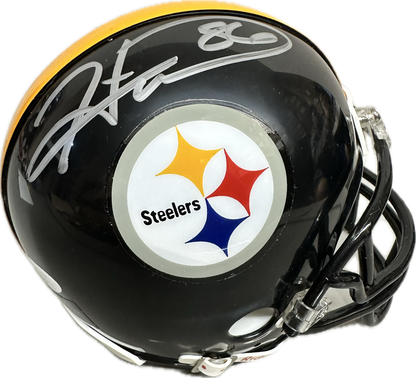 Hines Ward Pittsburgh Signed Mini Football Helmet (JSA)
