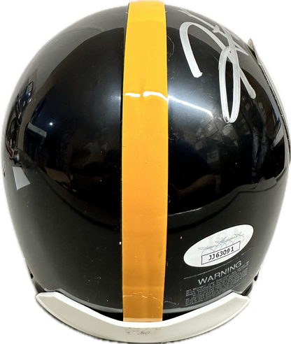 Hines Ward Pittsburgh Signed Mini Football Helmet (JSA)