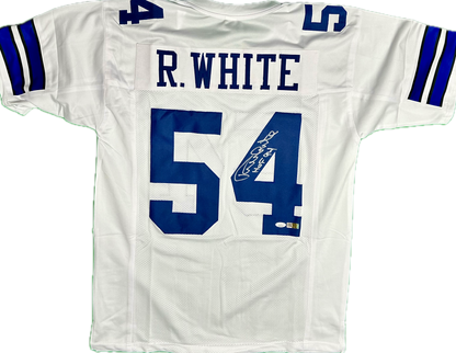 Randy White Signed Dallas White Football Jersey (PIA/JSA)