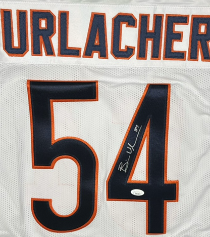 Brian Urlacher Signed Custom Chicago White Jersey (JSA)