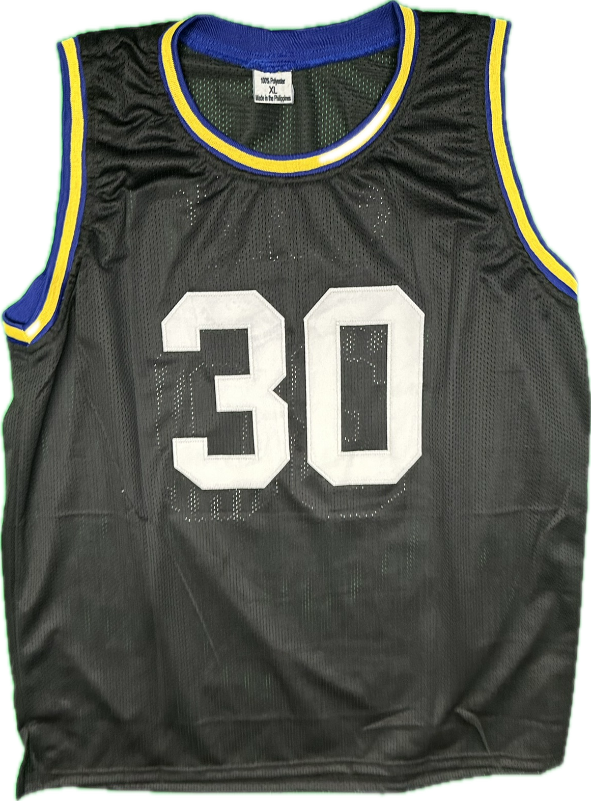 Stephen Curry Autographed Golden State Custom Black Jersey (JSA)