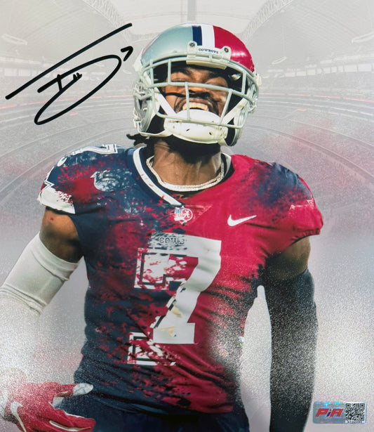 Trevon Diggs Signed 8x10 Autographed Photograph Cowboys (PIA)