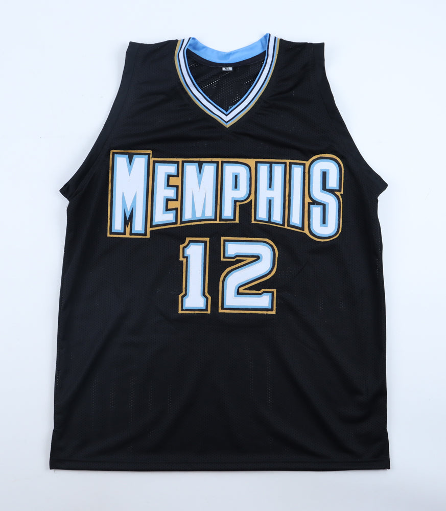 Ja Morant Blue Custom Memphis Autographed Basketball Jersey (PIA/JSA)