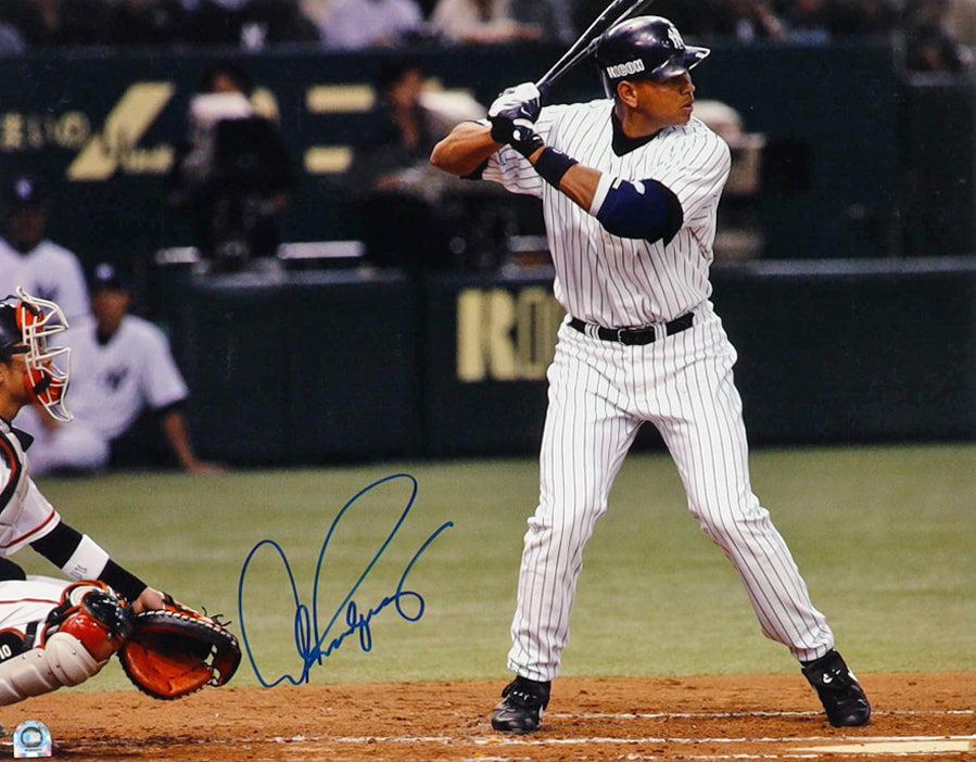 Alex Rodriguez Signed 16x20 New York Autographed Yankees Photograph MLB