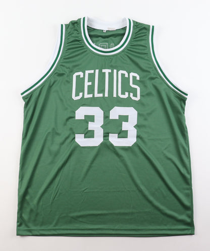 Larry Bird Autographed Custom Boston Signed Jersey (PIA/JSA)