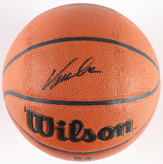 Dominique Wilkins Autographed Basketball Hawks Signed Basketball (PIA/JSA)