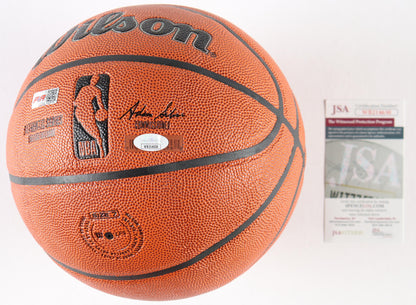 Dominique Wilkins Autographed Basketball Hawks Signed Basketball (PIA/JSA)