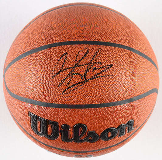 Dennis Rodman Chicago Autographed Basketball Detroit Signed Basketball (PIA/JSA)