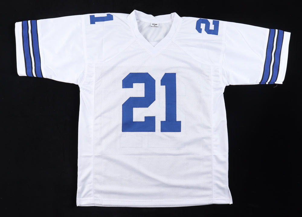 Stephon Gilmore White Custom Autographed Football Jersey (PIA/JSA)