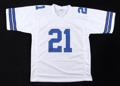 Stephon Gilmore White Custom Autographed Football Jersey (PIA/JSA)