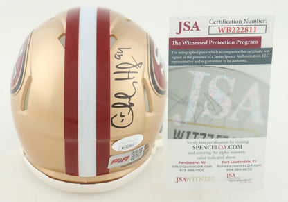 Charles Haley Signed San Fran Speed Mini Football Helmet (PIA/JSA)