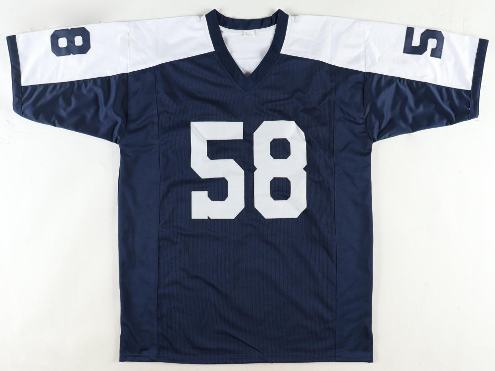 Mazi Smith Signed Thanksgiving Custom Football Autographed Jersey (PIA/JSA)