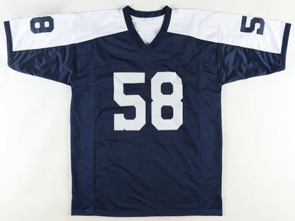 Mazi Smith Signed Thanksgiving Custom Football Autographed Jersey (PIA/JSA)