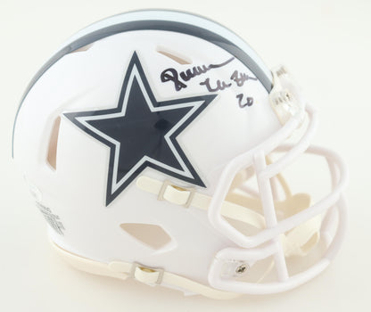 Darren McFadden Signed Dallas White Speed Mini Football Helmet (PIA/JSA)