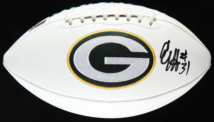 AL Harris Signed Packers Logo Football Football Helmet (PIA/JSA)