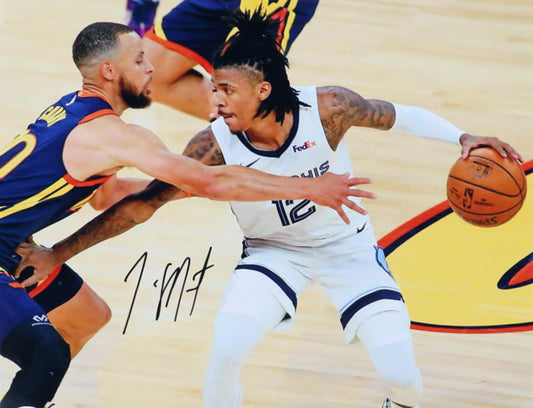 Ja Morant Signed Memphis Grizzlies 16x20 Autographed Photo (PIA)