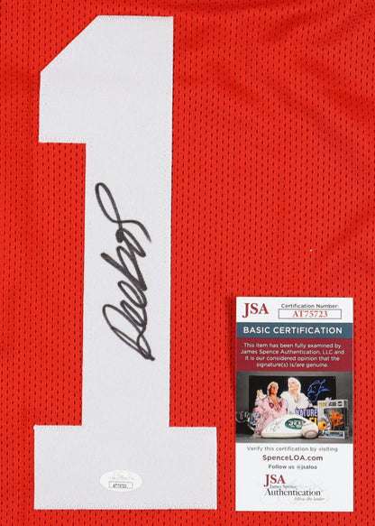Deebo Samuel San Francisco Signed Custom Red Football Jersey (PIA)