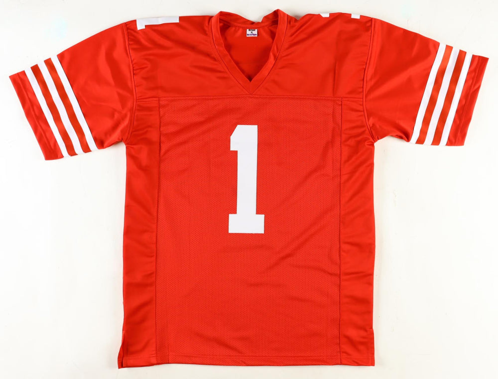 Deebo Samuel San Francisco Signed Custom Red Football Jersey (PIA)
