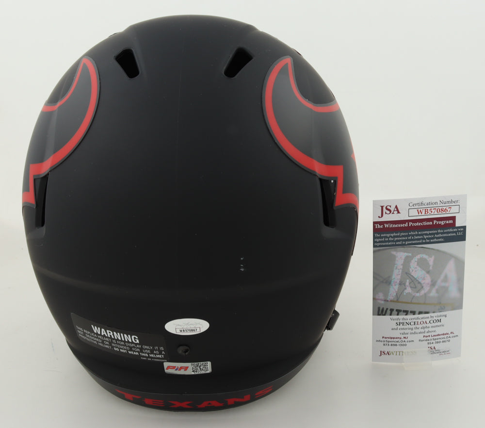 Joe Mixon Eclipse Houston Mini Football Helmet (PIA)