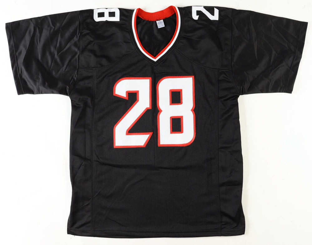 Joe Mixon Signed Custom Houston Black Football Jersey PIA