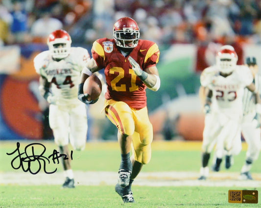 LenDale White USC Autographed Photo 8x10 PIA